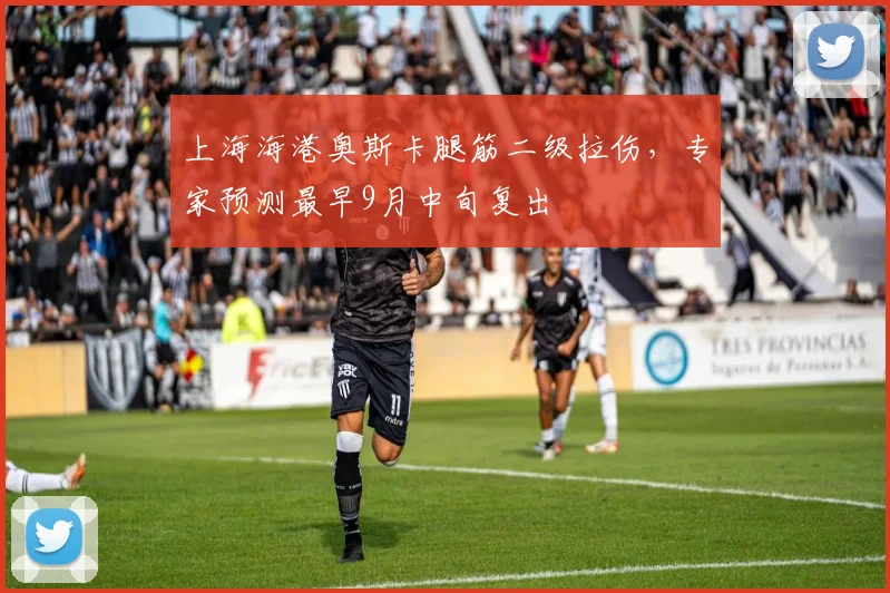 上海海港奥斯卡腿筋二级拉伤，专家预测最早9月中旬复出